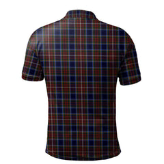 Clan Moon 01 Tartan Polo Shirt SN54 Moon 01 Tartan Tartan Polo