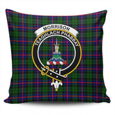 Clan Morrison Modern Tartan Crest Pillow Cover MP97 Clan Morrison Tartan Today