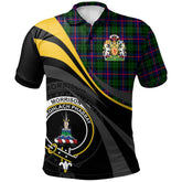 Clan Morrison Modern Tartan Polo Shirt - Royal Coat Of Arms Style MZ19 Morrison Modern Tartan Tartan Polo