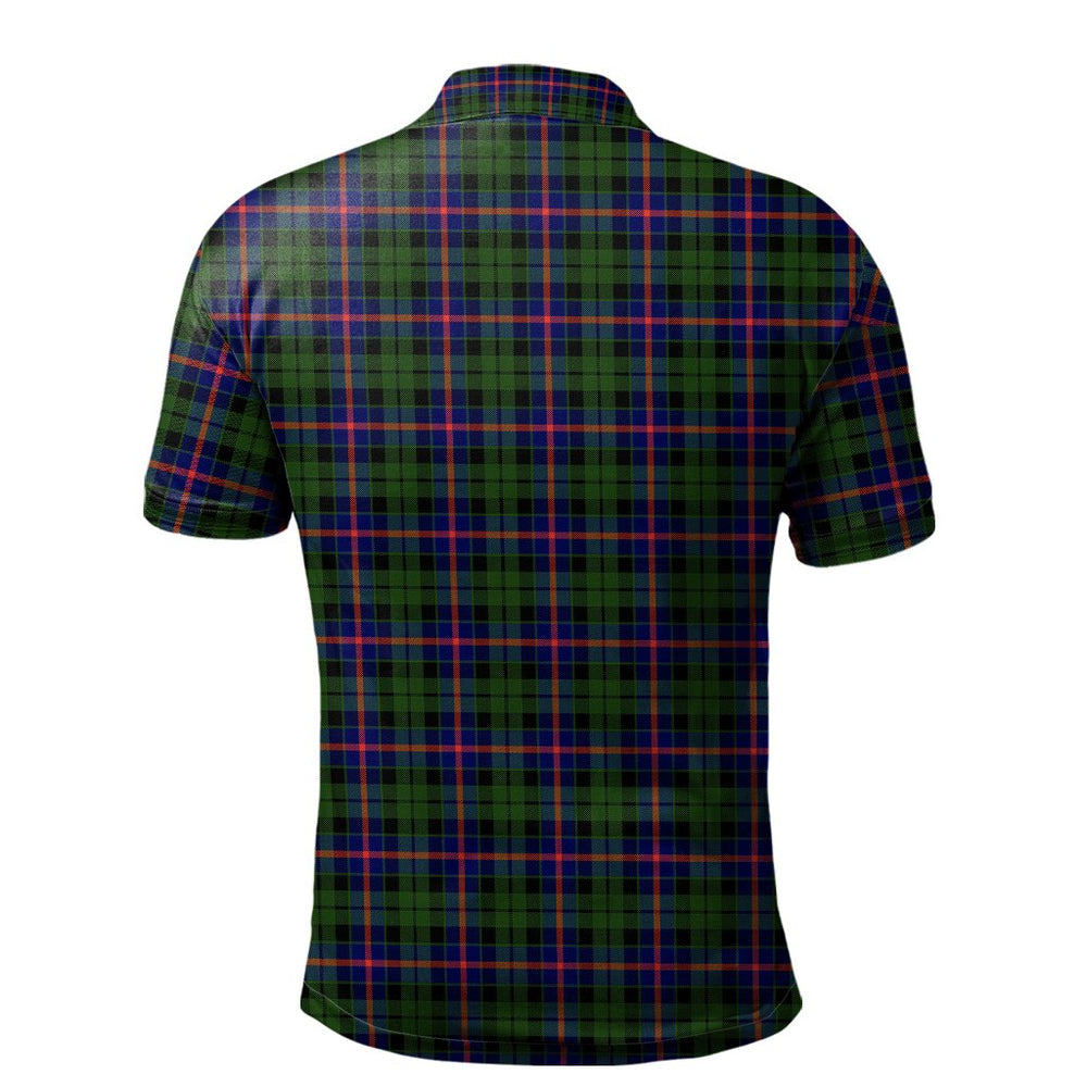 Clan Morrison Modern Tartan Polo Shirt YN42 Morrison Modern Tartan Tartan Polo