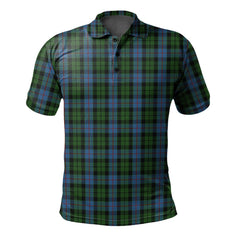 Clan Morrison Society Tartan Polo Shirt IR30 Morrison Society Tartan Tartan Polo