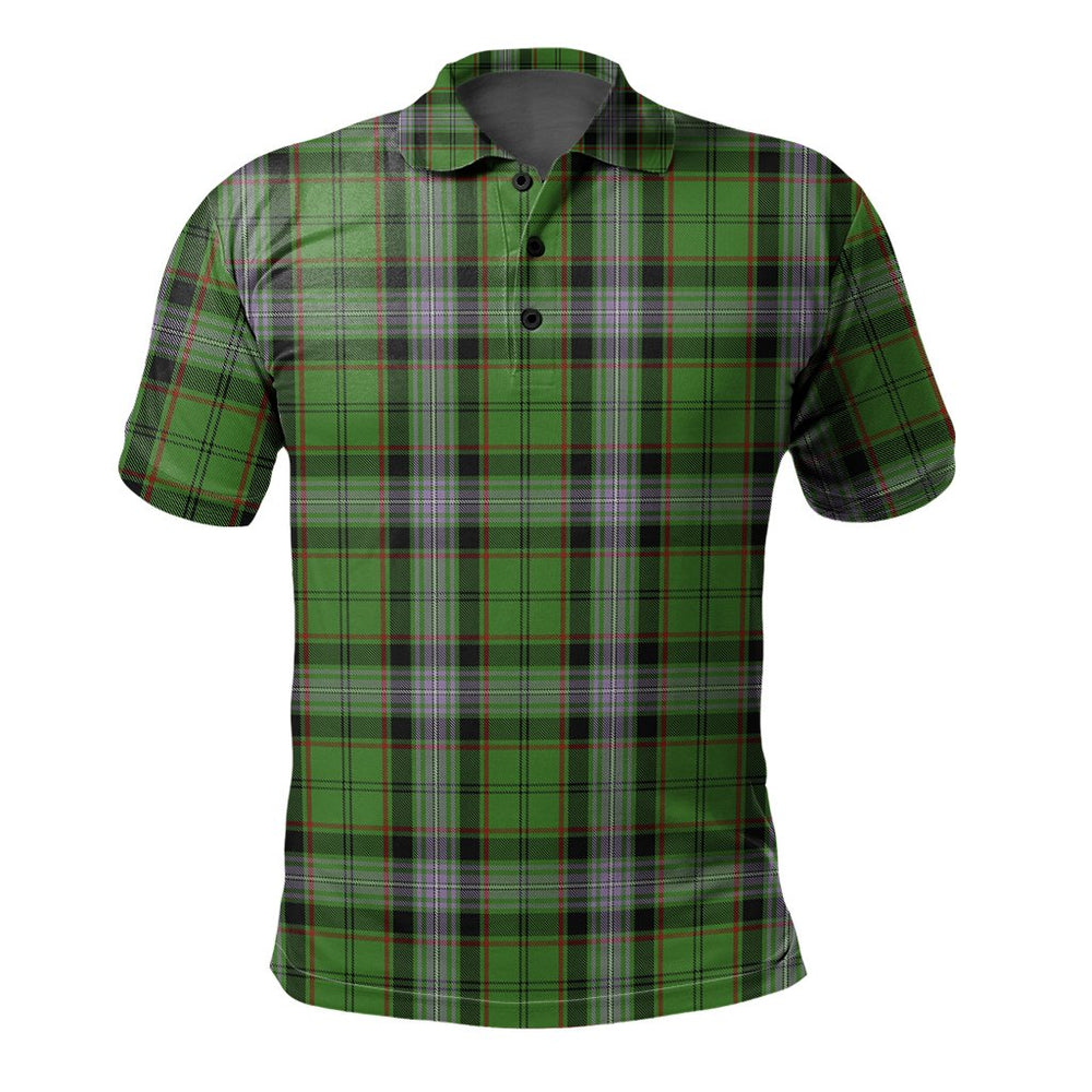 Clan Moss Tartan Polo Shirt RO16 Moss Tartan Tartan Polo