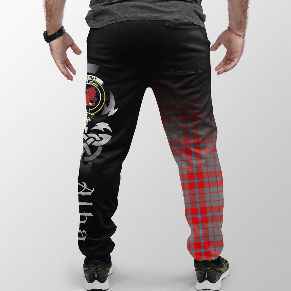 Clan Moubray Tartan Crest Jogger Sweatpants Alba Celtic Style GY79 Clan Moubray Tartan Today