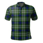 Clan Mow Tartan Polo Shirt NV93 Mow Tartan Tartan Polo