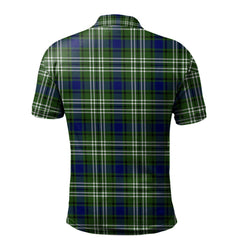 Clan Mow Tartan Polo Shirt NV93 Mow Tartan Tartan Polo