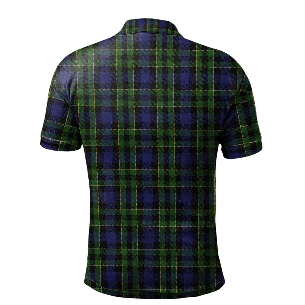 Clan Mowat Tartan Polo Shirt PB28 Mowat Tartan Tartan Polo