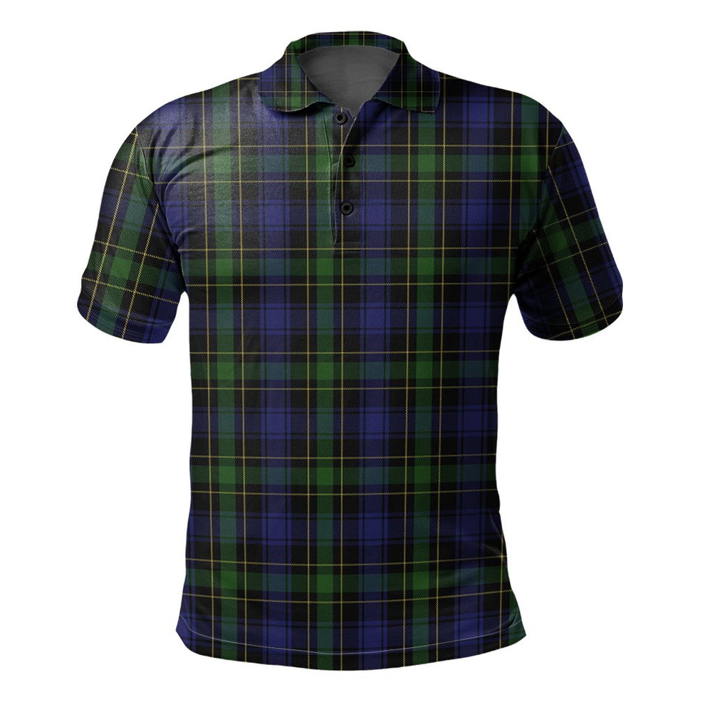 Clan Mowat (Clans Originaux) Tartan Polo Shirt RP25 Mowat (Tartans Originaux) Tartan Tartan Polo