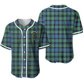 Clan Mowat (of Inglistoun) Tartan Unisex Baseball Jersey GX16WA93 Clan Mow Tartan Today