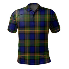 Clan Muir Tartan Polo Shirt UO41 Muir Tartan Tartan Polo