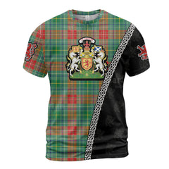 Personalized Clan Muirhead Tartan Shirt with Scotland Coat of Arms & Custom Name RS71