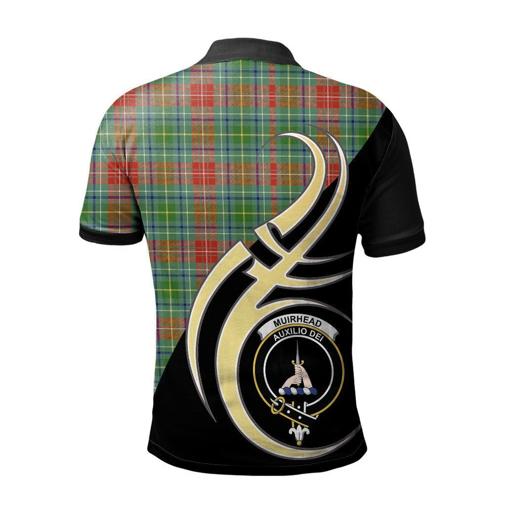 Clan Muirhead Tartan Polo Shirt - Believe In Me Style SU28 Muirhead Tartan Tartan Polo