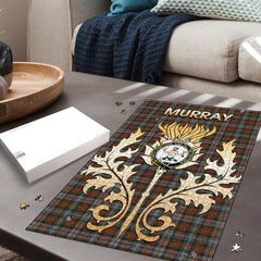 Clan Murray of Atholl Weathered Tartan Crest Thistle Jigsaw Puzzles Gift For Family XK69 Clan Murray Tartan Today