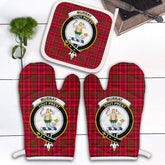 Clan Murray Of Tulloch Modern Tartan Crest Oven Mitt And Pot Holder (2 Oven Mitts + 1 Pot Holder) YJ91 Clan Murray Tartan Today