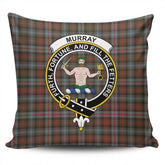 Clan Murray of Atholl Weathered Tartan Crest Pillow Cover OG86 Clan Murray Tartan Today