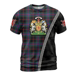 Personalized Clan Nairn Tartan Shirt with Scotland Coat of Arms & Custom Name RB88