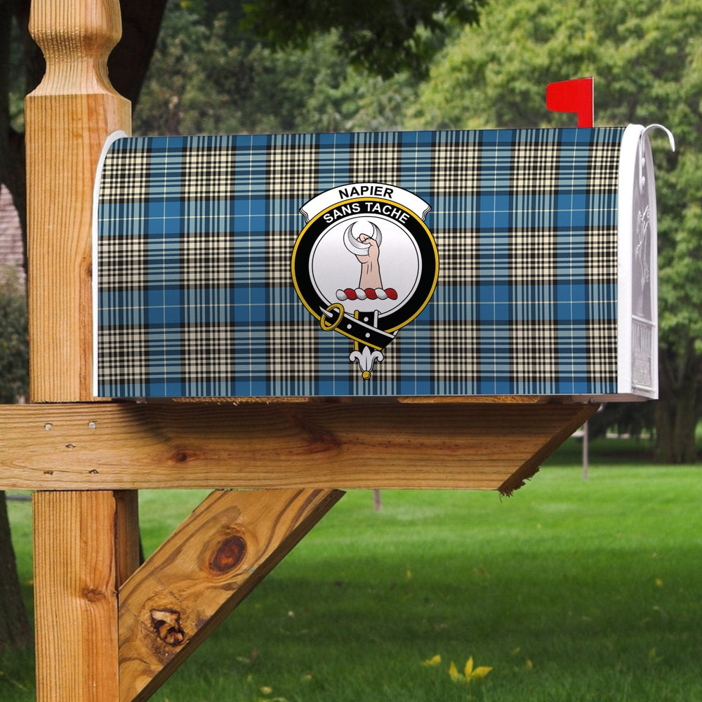 Clan Napier Ancient Tartan Crest Mailbox TA97 Clan Napier Tartan Today