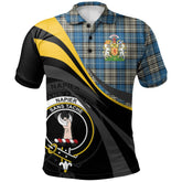 Clan Napier Ancient Tartan Polo Shirt - Royal Coat Of Arms Style LB38 Napier Ancient Tartan Tartan Polo