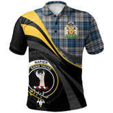Clan Napier Modern Tartan Polo Shirt - Royal Coat Of Arms Style JK18 Napier Modern Tartan Tartan Polo