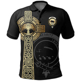 Clan Nesbitt (or Nisbet) Clan Unisex Polo Shirt - Celtic Tree Of Life BU28 Nesbitt (or Nisbet) Tartan Tartan Polo