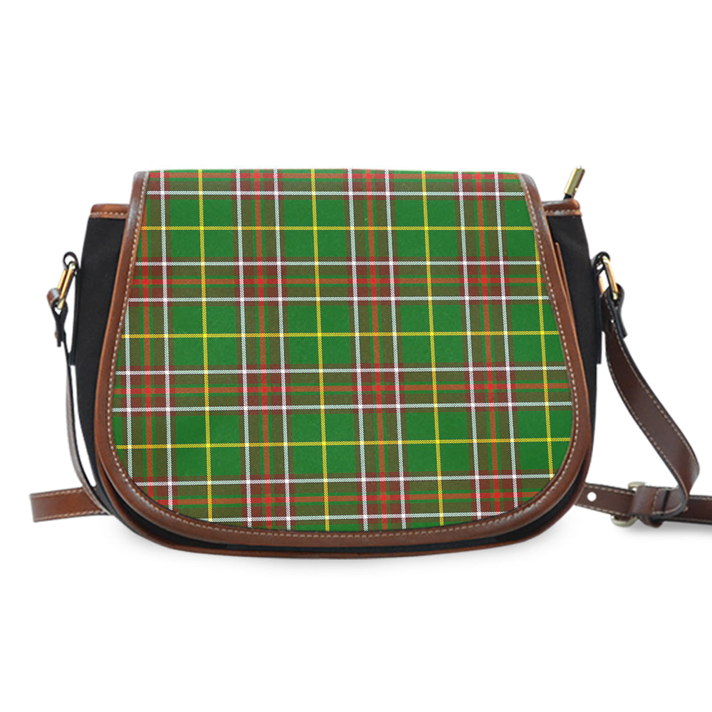 Clan Newfoundland And Labrador Tartan Saddle Handbags DM27 Clan Borthwick Tartan Today