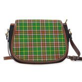 Clan Newfoundland And Labrador Tartan Saddle Handbags DM27 Clan Borthwick Tartan Today