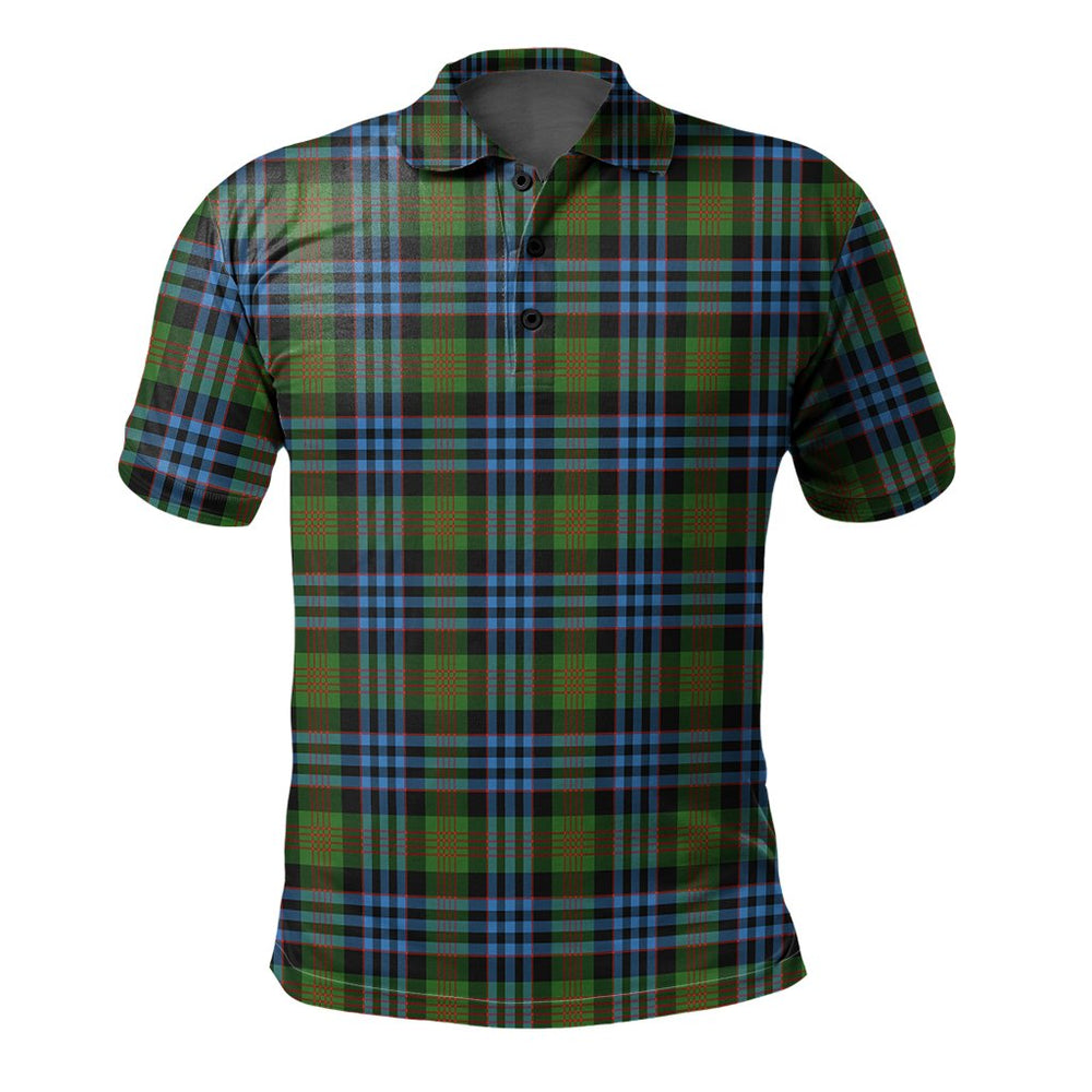 Clan Newlands of Lauriston Tartan Polo Shirt IQ74 Newlands of Lauriston Tartan Tartan Polo
