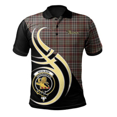 Clan Nicolson Hunting Weathered Tartan Polo Shirt - Believe In Me Style GS43 Nicolson Hunting Weathered Tartan Tartan Polo