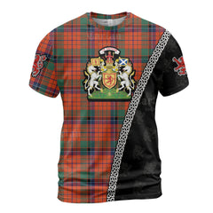 Personalized Clan Nicolson Ancient Tartan Shirt with Scotland Coat of Arms & Custom Name ZE78