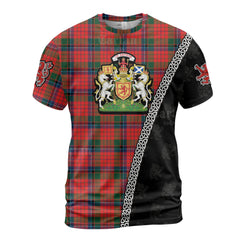 Personalized Clan Nicolson Modern Tartan Shirt with Scotland Coat of Arms & Custom Name BG14