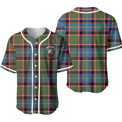 Clan Norvel Tartan Unisex Baseball Jersey