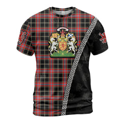 Personalized Clan Norwegian Night Tartan Shirt with Scotland Coat of Arms & Custom Name DG86