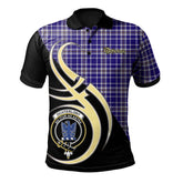 Clan Ochterlony Tartan Polo Shirt - Believe In Me Style ER54 Ochterlony Tartan Tartan Polo