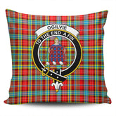 Clan Ogilvie Tartan Crest Pillow Cover SH23 Clan Ogilvie Tartan Today