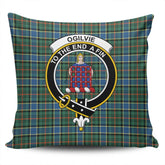 Clan Ogilvie Hunting Ancient Tartan Crest Pillow Cover EH38 Clan Ogilvie Tartan Today