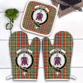 Clan Ogilvie Tartan Crest Oven Mitt And Pot Holder (2 Oven Mitts + 1 Pot Holder) CG97 Clan Ogilvie Tartan Today