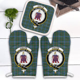 Clan Ogilvie Hunting Ancient Tartan Crest Oven Mitt And Pot Holder (2 Oven Mitts + 1 Pot Holder) CC15 Clan Ogilvie Tartan Today
