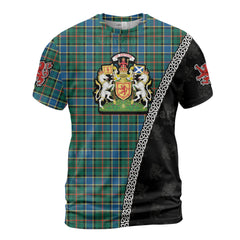 Personalized Clan Ogilvie Hunting Ancient Tartan Shirt with Scotland Coat of Arms & Custom Name WX64