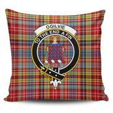 Clan Ogilvie of Airlie Ancient Tartan Crest Pillow Cover YE59 Clan Ogilvie Tartan Today