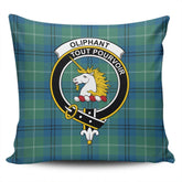 Clan Oliphant Ancient Tartan Crest Pillow Cover ME17 Clan Oliphant Tartan Today