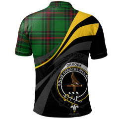 Clan Orrock Tartan Polo Shirt - Royal Coat Of Arms Style IZ86 Orrock Tartan Tartan Polo