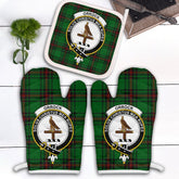 Clan Orrock Tartan Crest Oven Mitt And Pot Holder (2 Oven Mitts + 1 Pot Holder) GZ68 Clan Orrock Tartan Today