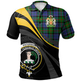 Clan Paterson Tartan Polo Shirt - Royal Coat Of Arms Style HK24 Paterson Tartan Tartan Polo