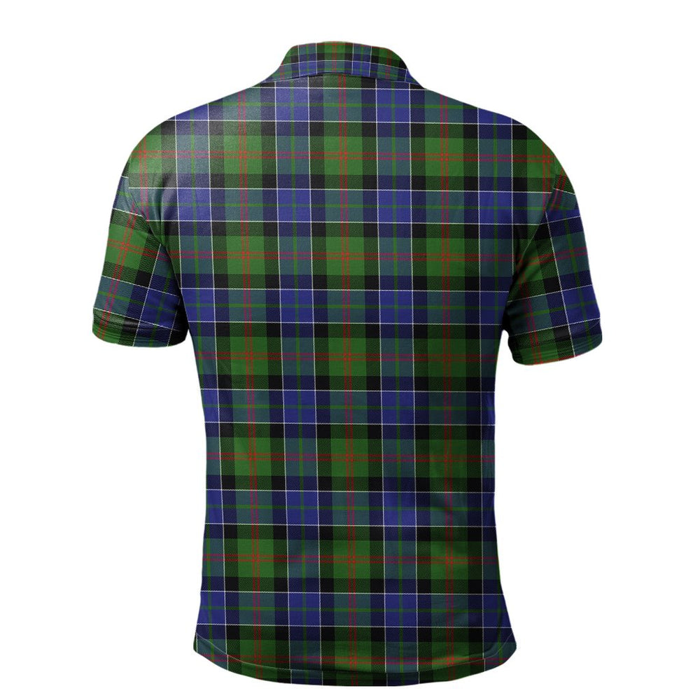 Clan Paterson Tartan Polo Shirt QN72 Paterson Tartan Tartan Polo