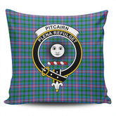 Clan Pitcairn Hunting Tartan Crest Pillow Cover RS19 Clan Pitcairn Tartan Today