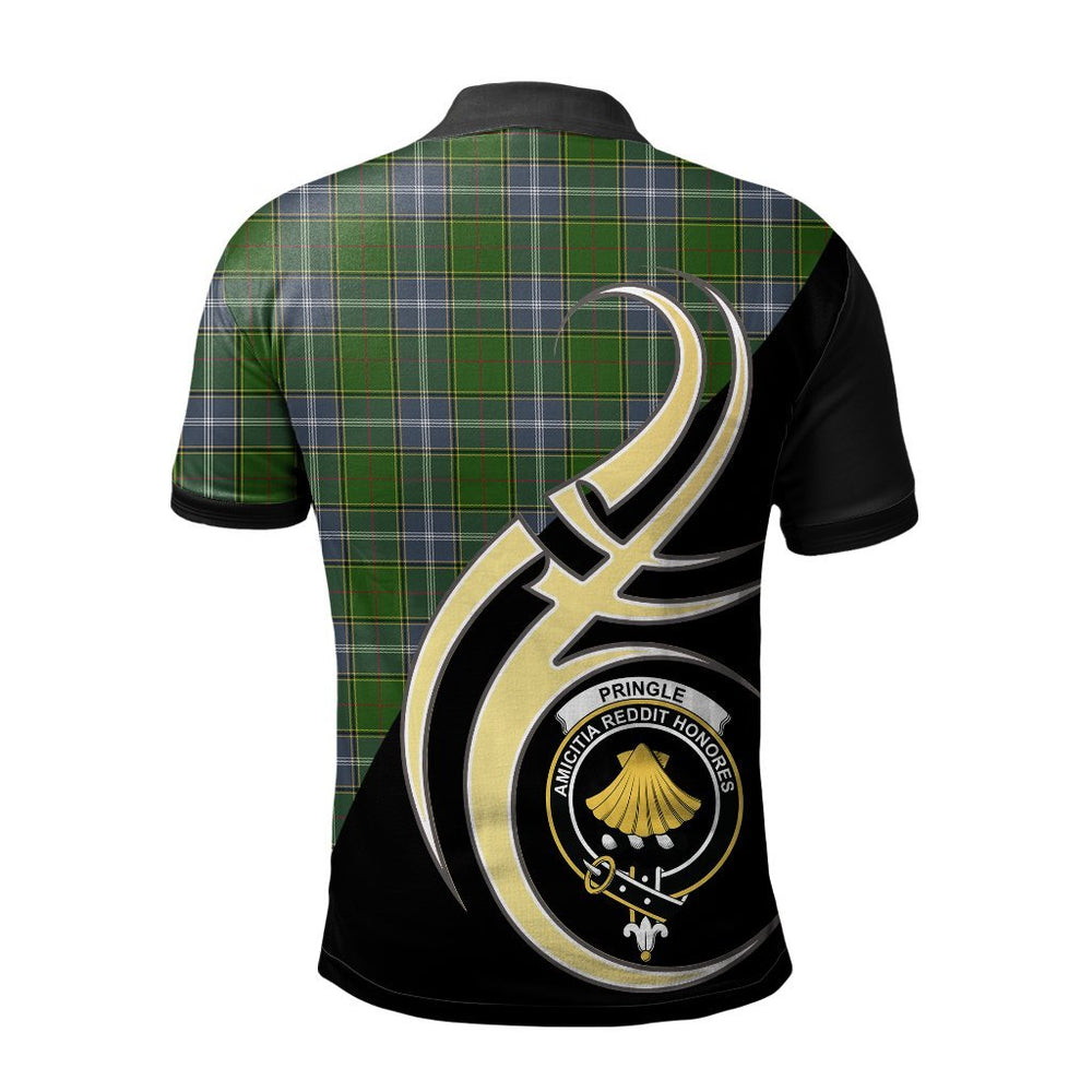 Clan Pringle Tartan Polo Shirt - Believe In Me Style TR85 Pringle Tartan Tartan Polo