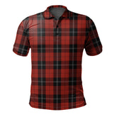 Clan Ramsay Tartan Polo Shirt WB20 Ramsay Tartan Tartan Polo