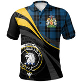 Clan Ramsay Blue Hunting Tartan Polo Shirt - Royal Coat Of Arms Style WZ85 Ramsay Blue Hunting Tartan Tartan Polo