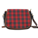 Clan Ramsay Red Tartan Saddle Handbags FN96 Clan Ramsay Tartan Today