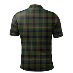 Clan Reid Green Tartan Polo Shirt PR31 Reid Green Tartan Tartan Polo