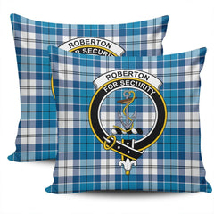 Clan Roberton Tartan Crest Pillow Cover IJ12 Clan Roberton Tartan Today
